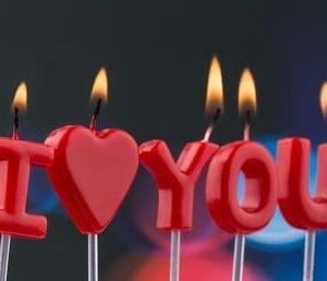 🎂🕯️ i love you cake candle | romantic candle for birthday, anniversary & party celebrations 💝✨