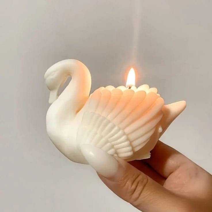 🦢🕯️ swan scented candle | jasmine & lavender aroma | home décor, relaxation & gifting ✨🤍 🦢🕯️ swan scented candle | jasmine & lavender aroma | home décor, relaxation & gifting ✨🤍