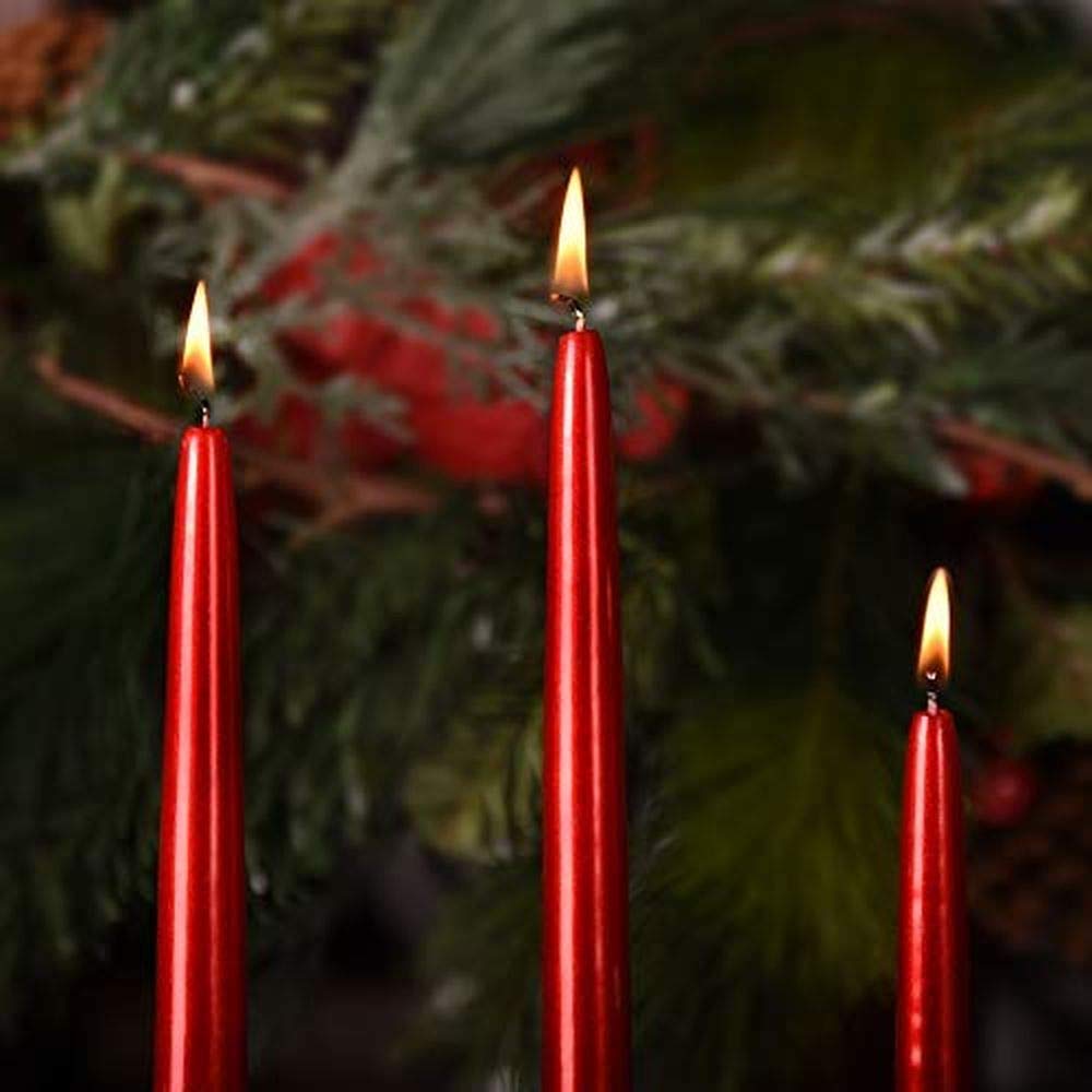 🌟 maxime red taper candles – pack of 4 | unscented | long burning | ideal for weddings, events, pooja & home décor 🕯️❤️✨ 🌟 maxime red taper candles – pack of 4 | unscented | long burning | ideal for weddings, events, pooja & home décor 🕯️❤️✨