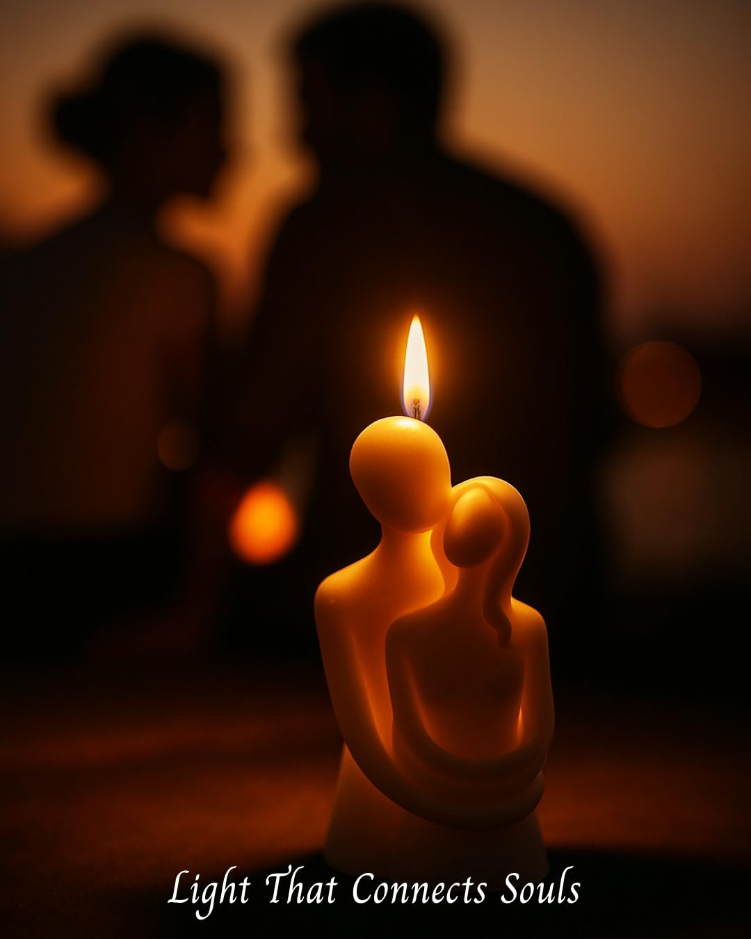 ๐ couple hug candle โ 100% pure soy wax | romantic decorative candle | handcrafted | white color โจ๐ฏ๏ธ๐ค ๐ couple hug candle โ 100% pure soy wax | romantic decorative candle | handcrafted | white color โจ๐ฏ๏ธ๐ค