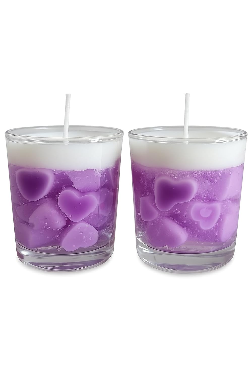 💜🕯️ scented purple gel soy wax candle | heart shaped gel embeds, home décor & gifting ✨🤍 💜🕯️ scented purple gel soy wax candle | heart shaped gel embeds, home décor & gifting ✨🤍