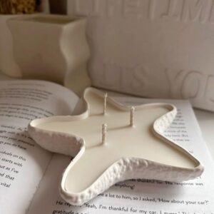 π star ceramic candle | vanilla & musk fragrance | ocean themed aesthetic dΓ©cor candle π―οΈπβ¨