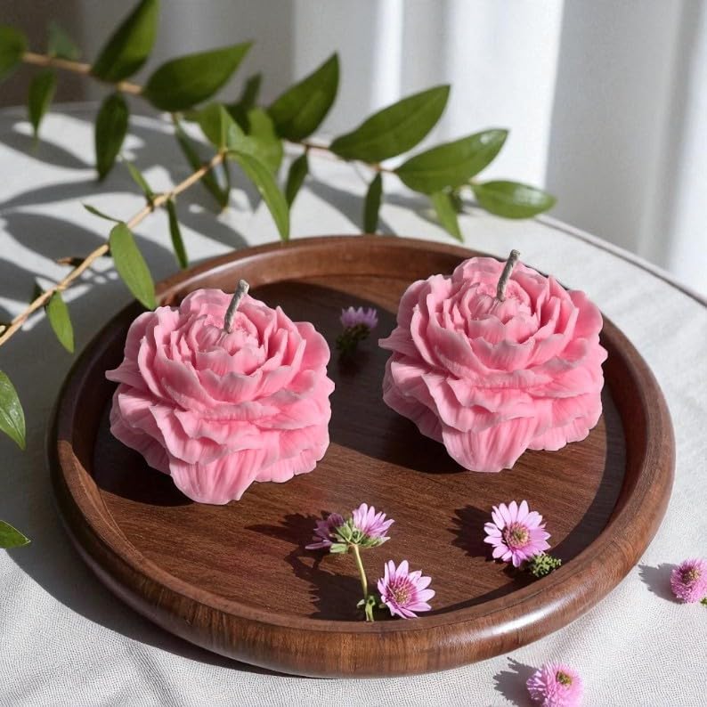 🌸 100% pure soy wax peony scented candles – pack of 3 | floral aromatherapy | luxury home décor & gifting 🕯️✨ 🌸 100% pure soy wax peony scented candles – pack of 3 | floral aromatherapy | luxury home décor & gifting 🕯️✨