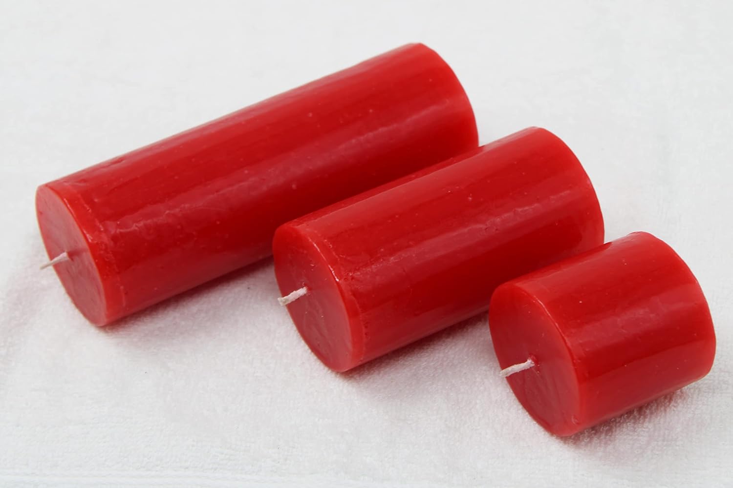 🌟 scented pillar candle set of 3 – premium smooth fragrance | red decorative wax candles for home décor & festivals 🕯️❤️✨ 🌟 scented pillar candle set of 3 – premium smooth fragrance | red decorative wax candles for home décor & festivals 🕯️❤️✨