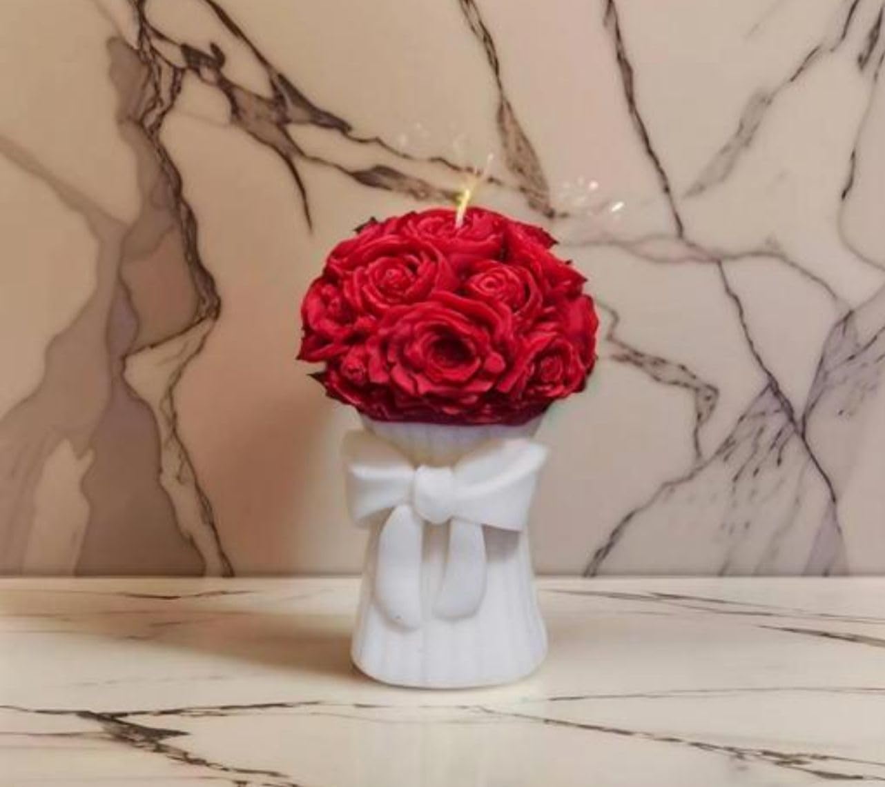 🌸🕯️ bouquet candle (handmade decorative gift candle) | floral wax candle | home décor & gifting ✨💐🏡 🌸🕯️ bouquet candle (handmade decorative gift candle) | floral wax candle | home décor & gifting ✨💐🏡