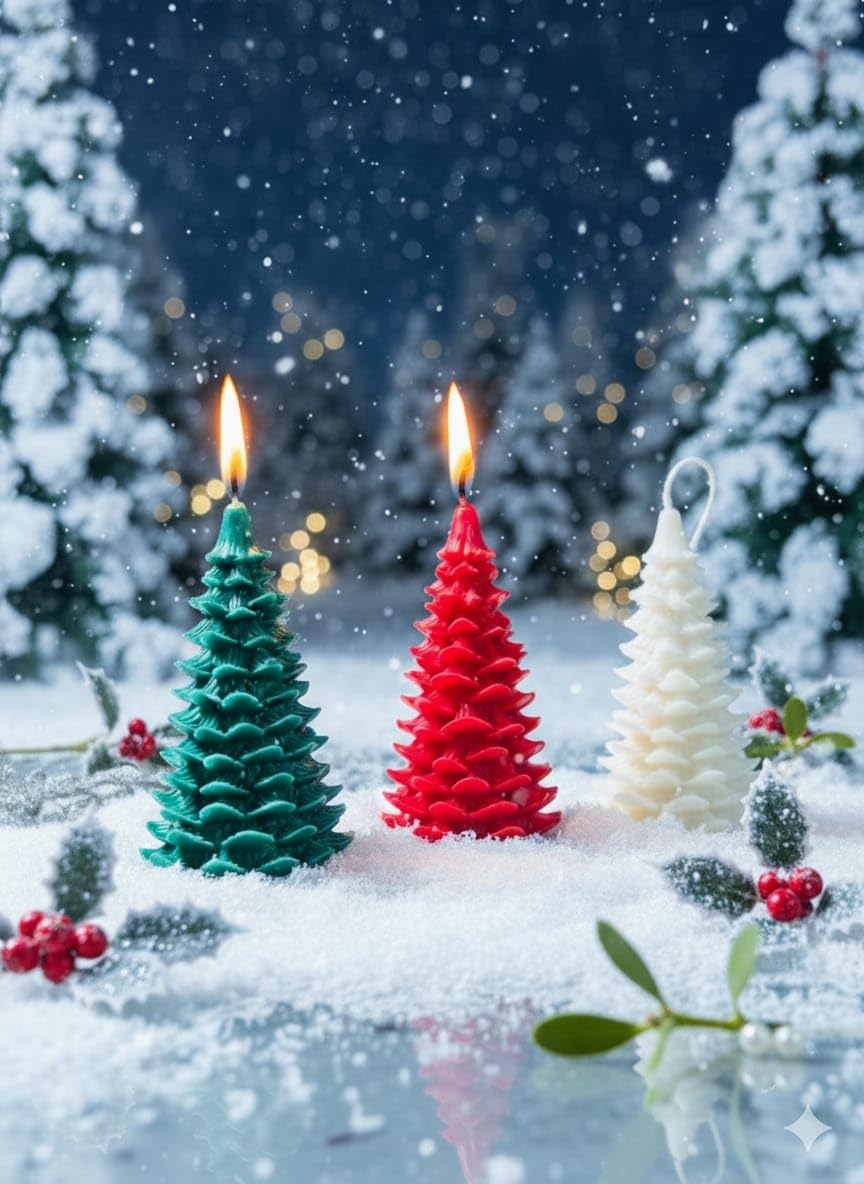 ππ―οΈ christmas gift candle set β tree candles | festive home dΓ©cor & holiday gift set (set of 3) β¨πβοΈ ππ―οΈ christmas gift candle set β tree candles | festive home dΓ©cor & holiday gift set (set of 3) β¨πβοΈ