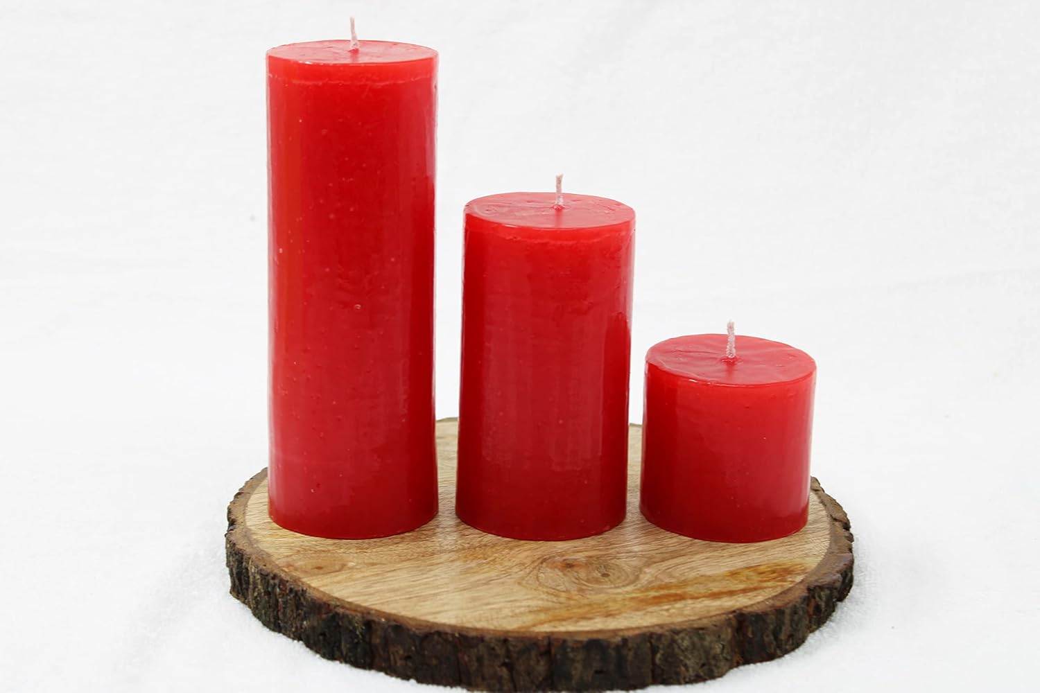 🌟 scented pillar candle set of 3 – premium smooth fragrance | red decorative wax candles for home décor & festivals 🕯️❤️✨ 🌟 scented pillar candle set of 3 – premium smooth fragrance | red decorative wax candles for home décor & festivals 🕯️❤️✨