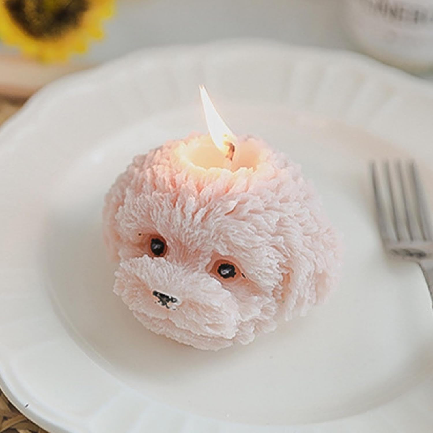 🐶🕯️ puppy face decorative candle – festive décor & gifting | home and office soy wax candle ✨🌿 🐶🕯️ puppy face decorative candle – festive décor & gifting | home and office soy wax candle ✨🌿