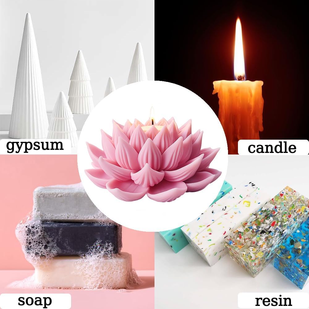 🌸 pink lotus candle | handcrafted lotus flower candle | 100% soy wax | spiritual décor & gifting 🕯️✨ 🌸 pink lotus candle | handcrafted lotus flower candle | 100% soy wax | spiritual décor & gifting 🕯️✨