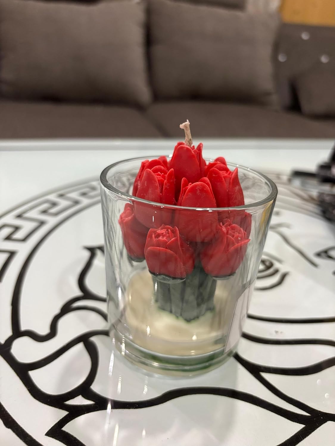 ❤️🕯️ red tulip jar candle | decorative scented candle for home & gifting ✨🌹 ❤️🕯️ red tulip jar candle | decorative scented candle for home & gifting ✨🌹