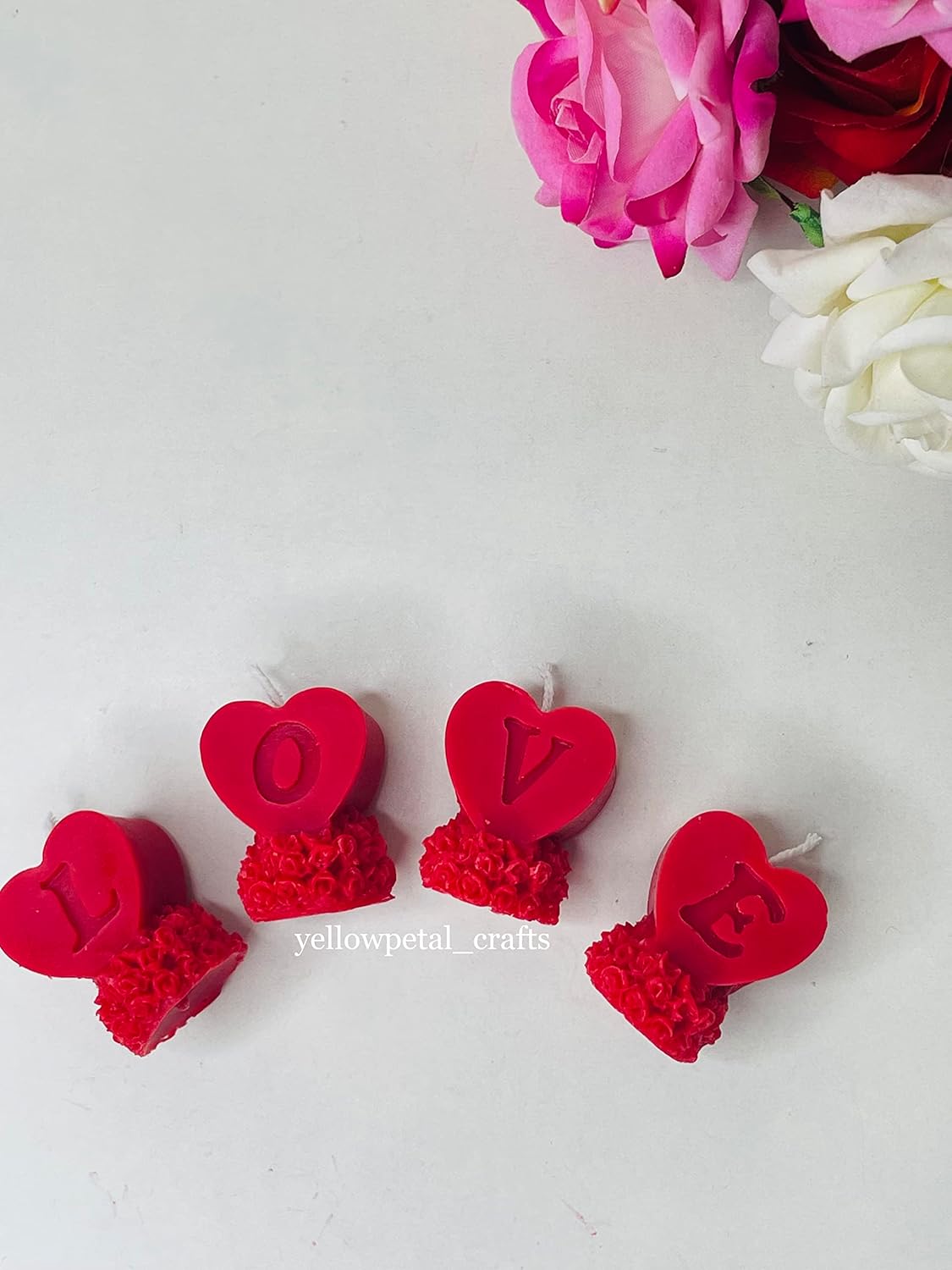 💖🕯️ mini love candle set | gift box of 4 romantic tiny candles | cute décor & gifting combo ✨🎁 💖🕯️ mini love candle set | gift box of 4 romantic tiny candles | cute décor & gifting combo ✨🎁