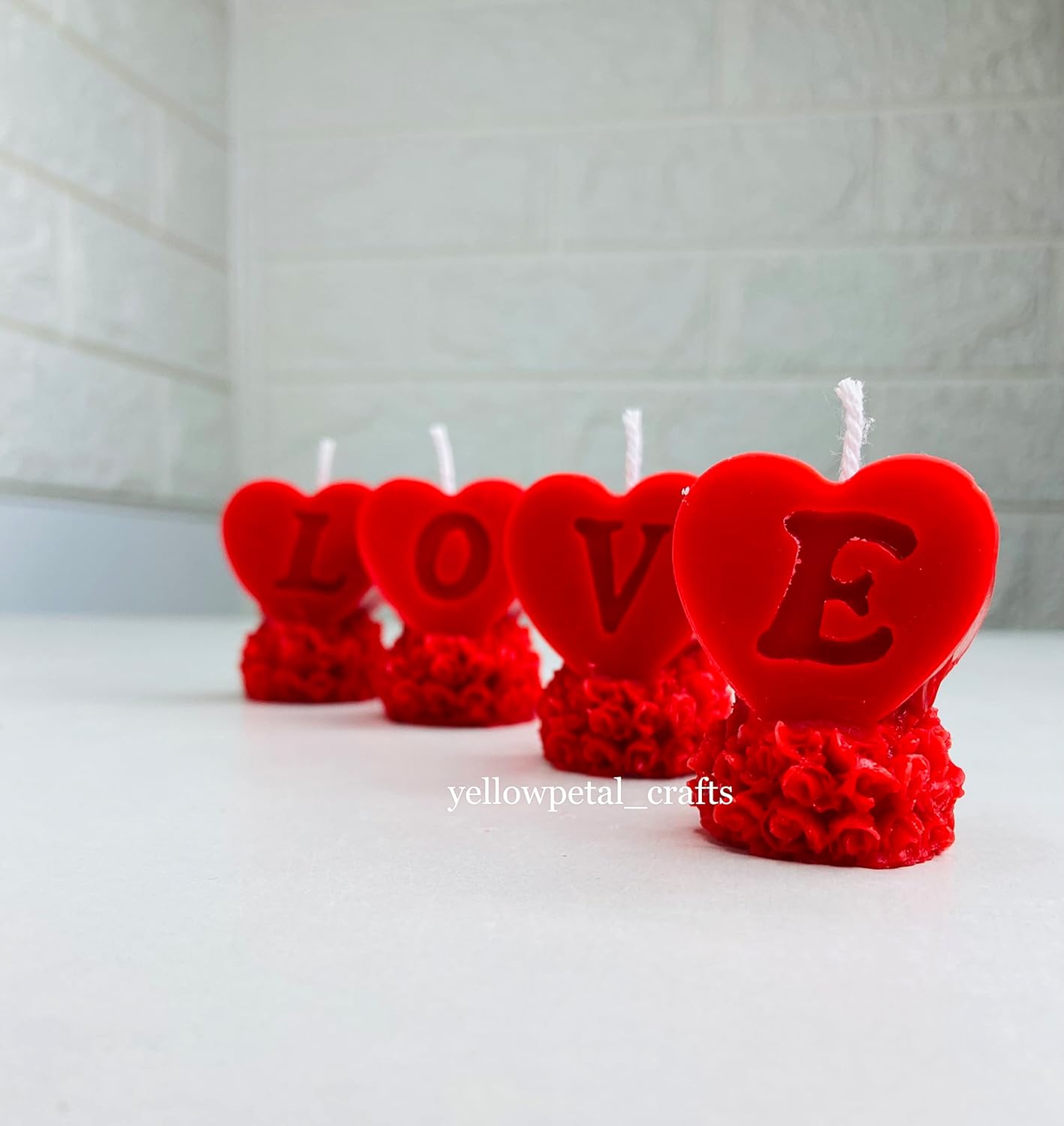 💖🕯️ mini love candle set | gift box of 4 romantic tiny candles | cute décor & gifting combo ✨🎁 💖🕯️ mini love candle set | gift box of 4 romantic tiny candles | cute décor & gifting combo ✨🎁