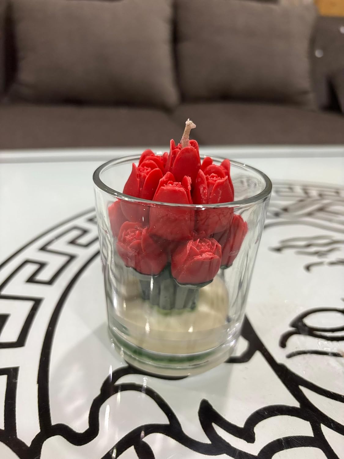 ❤️🕯️ red tulip jar candle | decorative scented candle for home & gifting ✨🌹 ❤️🕯️ red tulip jar candle | decorative scented candle for home & gifting ✨🌹