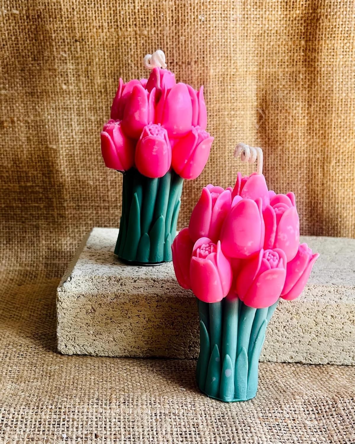 ๐ธ๐ฏ๏ธ scented light pink tulip bouquet flower candle | floral wax candle | home dรฉcor & gift โจ๐๐ ๐ธ๐ฏ๏ธ scented light pink tulip bouquet flower candle | floral wax candle | home dรฉcor & gift โจ๐๐