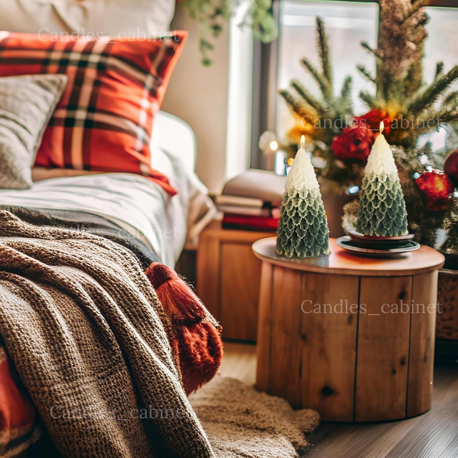 ππ―οΈ christmas tree candle | vanilla scented wax candle | festive home decor & gift β¨πβοΈ ππ―οΈ christmas tree candle | vanilla scented wax candle | festive home decor & gift β¨πβοΈ