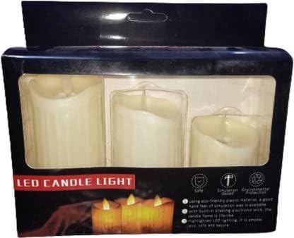 🕯️✨ flameless led swing candles – pack of 3 | smokeless decorative lights for festivals & home décor 💡 🕯️✨ flameless led swing candles – pack of 3 | smokeless decorative lights for festivals & home décor 💡
