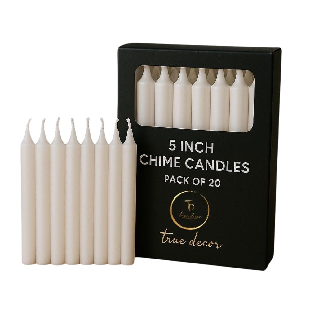 π€π―οΈ true dΓ©cor 5β white chime / mombati candles β pack of 20 | ritual, spiritual & home decoration candles β¨π‘ π€π―οΈ true dΓ©cor 5β white chime / mombati candles β pack of 20 | ritual, spiritual & home decoration candles β¨π‘