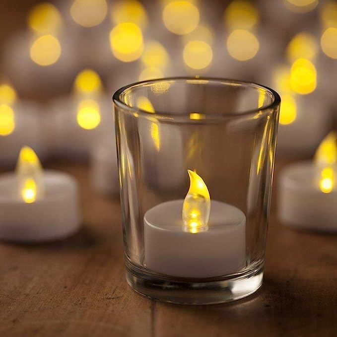 🕯️✨ set of 24 tea light led candles – smokeless decorative lights | home, festival & party décor 🌟🏡 🕯️✨ set of 24 tea light led candles – smokeless decorative lights | home, festival & party décor 🌟🏡