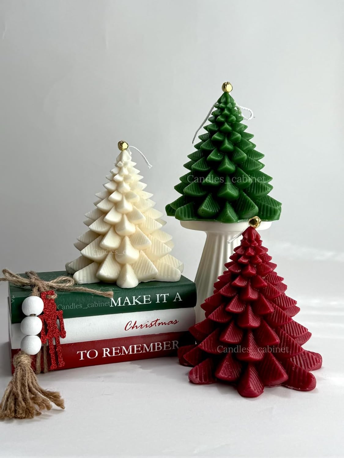 🎄🕯️ christmas tree candle set – pack of 3 | festive wax candles for holiday décor & gifting ✨🎁 🎄🕯️ christmas tree candle set – pack of 3 | festive wax candles for holiday décor & gifting ✨🎁