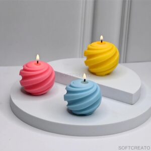 🕯️✨ knotted yarn paraffin wax scented candle set of 3 | unique home décor & aromatic ambiance 🌿🏡