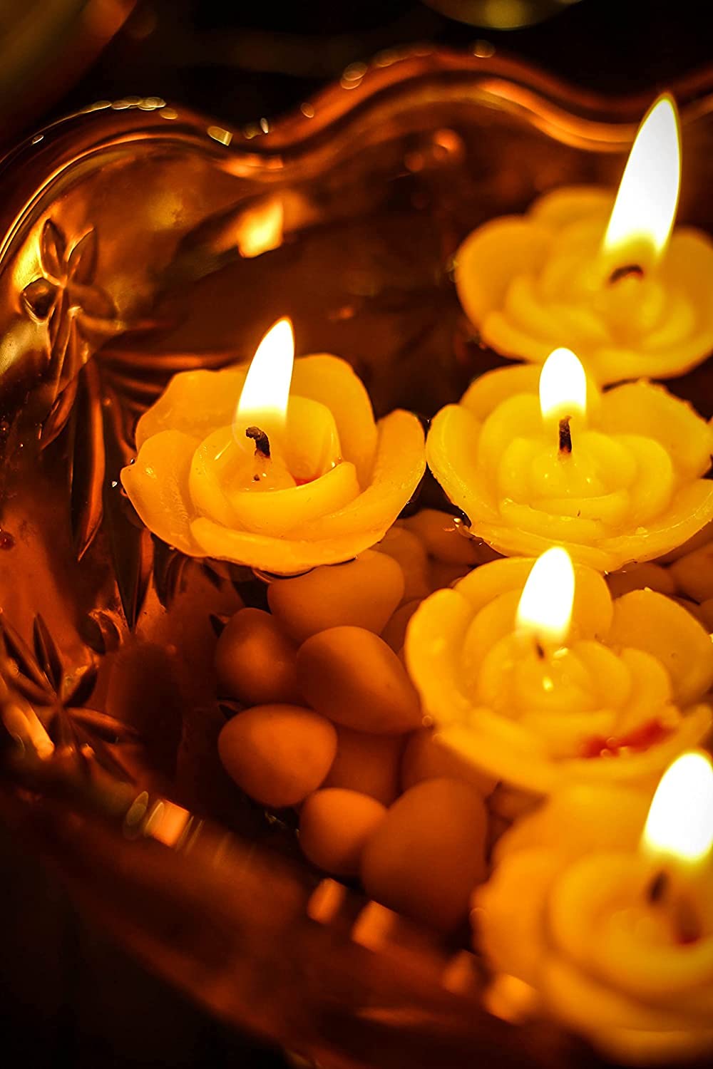 🌹🕯️ floating rose wax candles – set of 12 | elegant floral décor for home, weddings & festive celebrations ✨ 🌹🕯️ floating rose wax candles – set of 12 | elegant floral décor for home, weddings & festive celebrations ✨