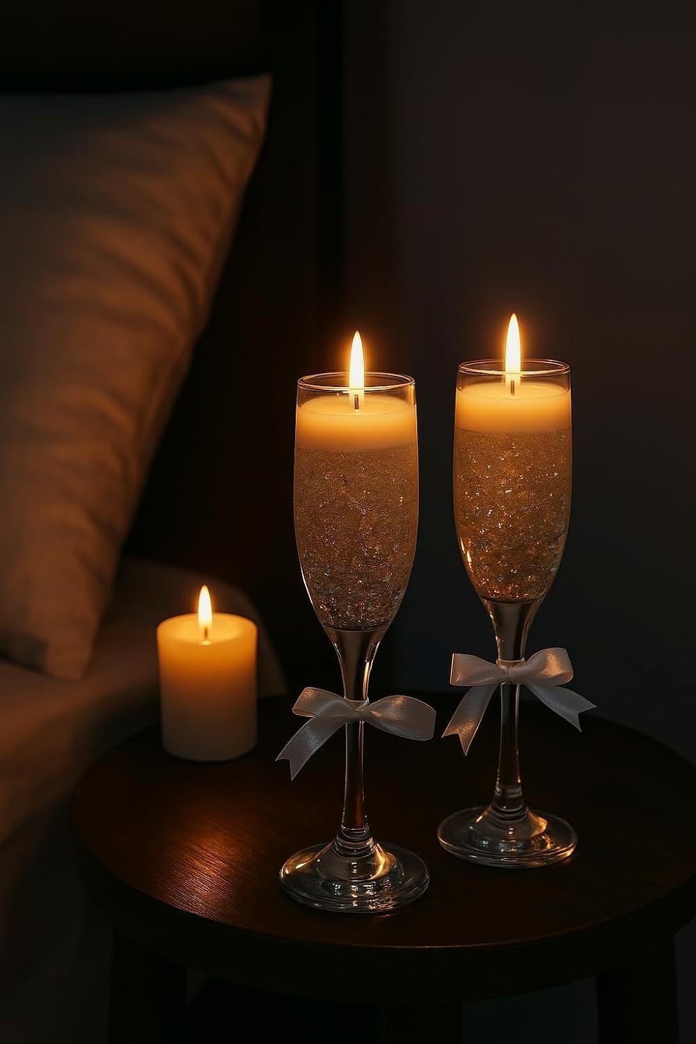 🍾🕯️ luxury champagne glass scented candle | golden glitter gel with white wax top | premium decorative aroma candle for home décor & gifting ✨🏡 🍾🕯️ luxury champagne glass scented candle | golden glitter gel with white wax top | premium decorative aroma candle for home décor & gifting ✨🏡