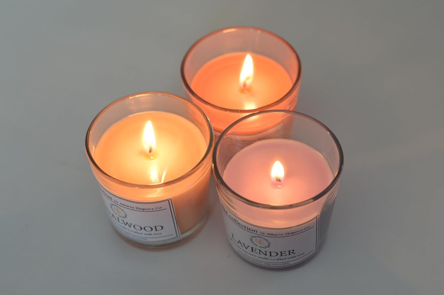 ๐ฏ๏ธ๐ฟ scented soy wax candles โ sandalwood, lavender & cinnamon apple | luxury aroma candle set (420g / 140g x 3) โจ๐ ๐ฏ๏ธ๐ฟ scented soy wax candles โ sandalwood, lavender & cinnamon apple | luxury aroma candle set (420g / 140g x 3) โจ๐