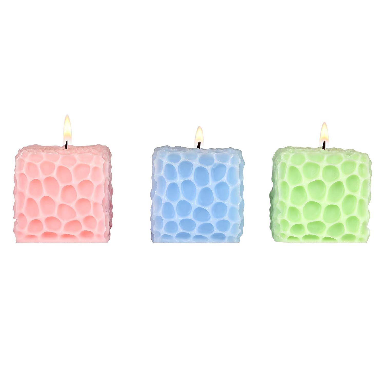 🍯🕯️ honey comb pattern paraffin wax scented candle set of 3 | elegant home décor & aromatic ambiance ✨🏡 🍯🕯️ honey comb pattern paraffin wax scented candle set of 3 | elegant home décor & aromatic ambiance ✨🏡