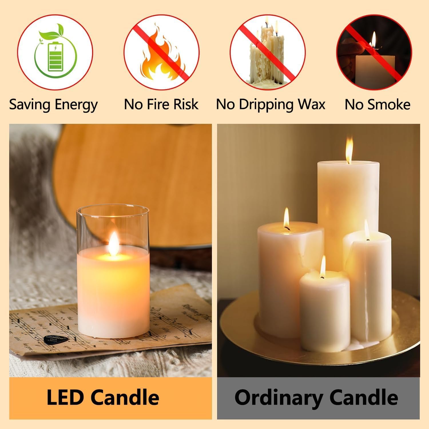 π―οΈβ¨ wireless led pillar candles β pack of 3 | flameless decorative lights for home, festivals & gifting (yellow) π π―οΈβ¨ wireless led pillar candles β pack of 3 | flameless decorative lights for home, festivals & gifting (yellow) π
