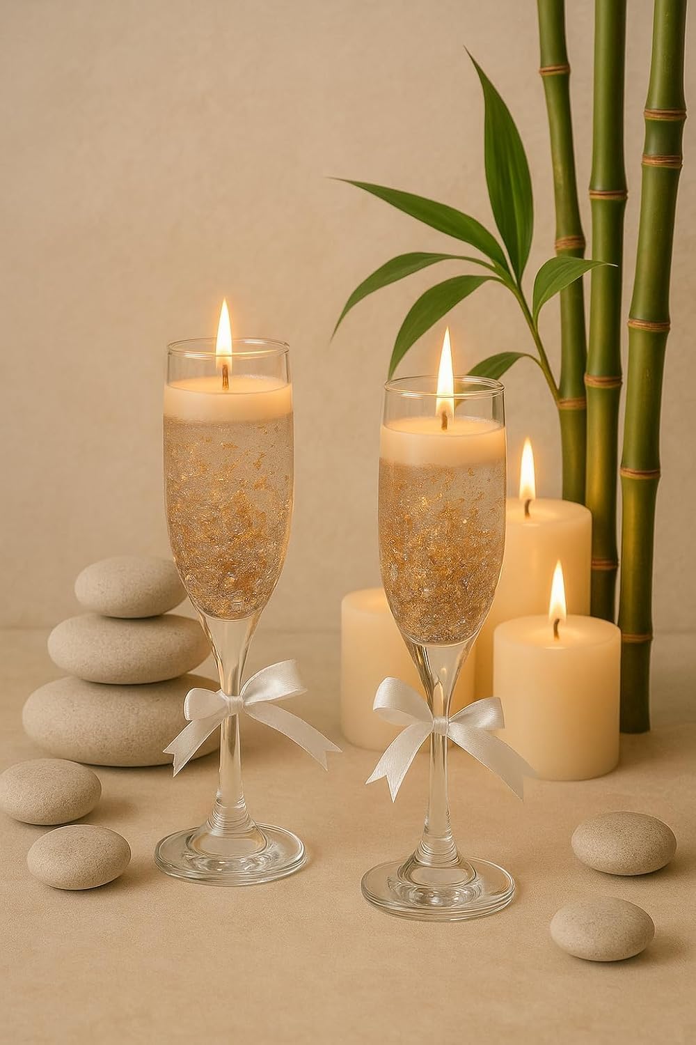 🍾🕯️ luxury champagne glass scented candle | golden glitter gel with white wax top | premium decorative aroma candle for home décor & gifting ✨🏡 🍾🕯️ luxury champagne glass scented candle | golden glitter gel with white wax top | premium decorative aroma candle for home décor & gifting ✨🏡