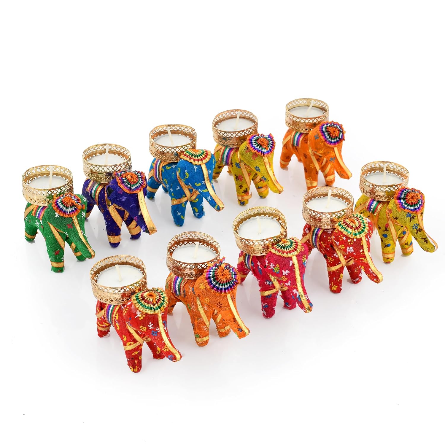 ππ―οΈ elephant tealight candle holders β pack of 5 | handcrafted decorative diya stands for home & festivals β¨ ππ―οΈ elephant tealight candle holders β pack of 5 | handcrafted decorative diya stands for home & festivals β¨